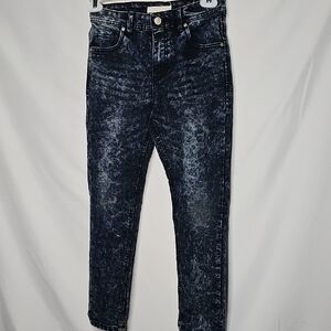 Refinery Republic Acid Wash Straight Leg Jeans Sz 10